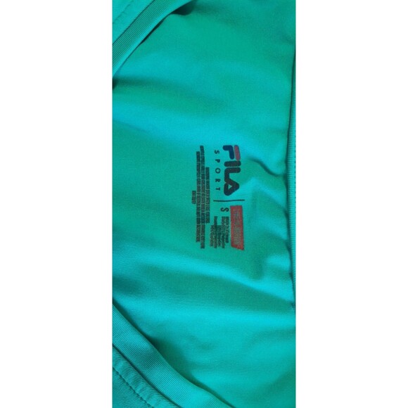 Fila Sport Womens Green Athletic Top. Size Small. B64 - Picture 4 of 4
